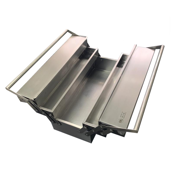Caixa De Ferramentas Em Aço Inox Sanfonada 5 Gavetas Caixa De Ferramentas Em Aço Inox Sanfonada 5 Gavetas