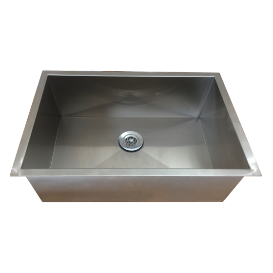 Cuba Inox Escovado Gourmet Calha Válvula Pia Umida 60x40