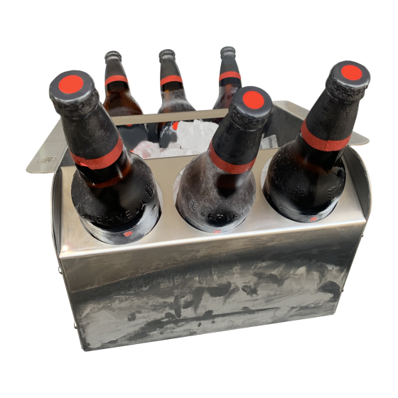 Cooler Balde De Gelo Para Cerveja Bloco Motor V6 Em Aço Inox Cooler Balde De Gelo Para Cerveja Bloco Motor V6 Em Aço Inox