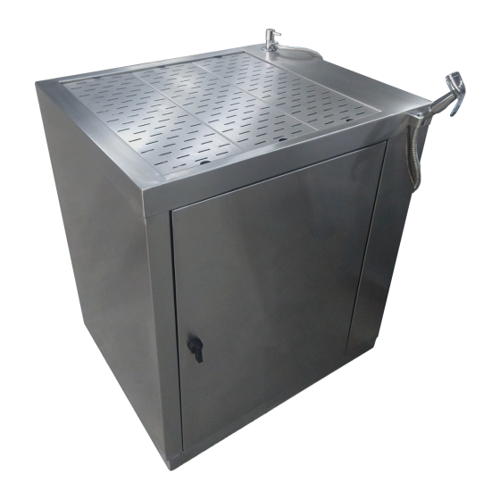 Mesa de procedimento com gabinete - Revipet Mesa de procedimento com gabinete