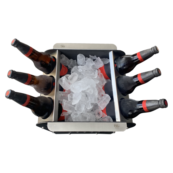 Cooler Balde De Gelo Para Cerveja Bloco Motor V6 Em Aço Inox Cooler Balde De Gelo Para Cerveja Bloco Motor V6 Em Aço Inox