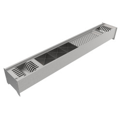 Escorredor Gourmet De Sobrepor Quadrado 1500 Em Aço Inox