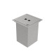 Lixeira Inox 2,3 Litros Lixeira Inox 2,3 Litros