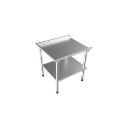 Mesa Auxiliar Para Máquina De Lavar Louça Em Aço Inox