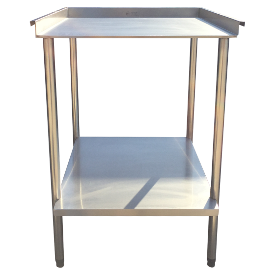 Mesa Auxiliar Para Máquina De Lavar Louça Em Aço Inox Mesa Auxiliar Para Máquina De Lavar Louça Em Aço Inox