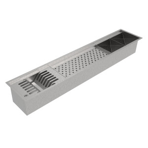 Escorredor Gourmet De Embutir Cubas 1100 Em Aço Inox