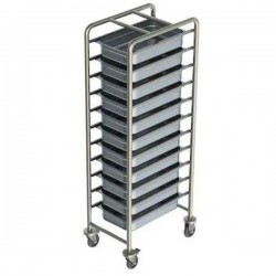 Carro Esqueleto para Transporte de 12 GN's 1/1 x 100mm