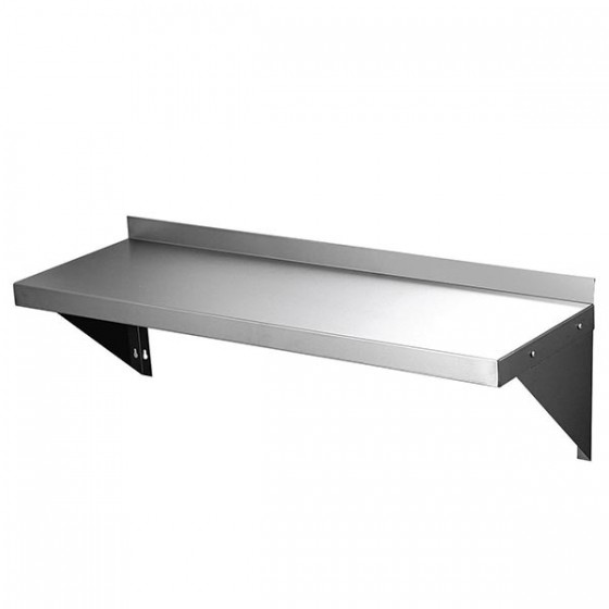 Prateleira em aço inox - Revitec Prateleira em aço inox